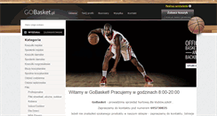 Desktop Screenshot of gobasket.pl